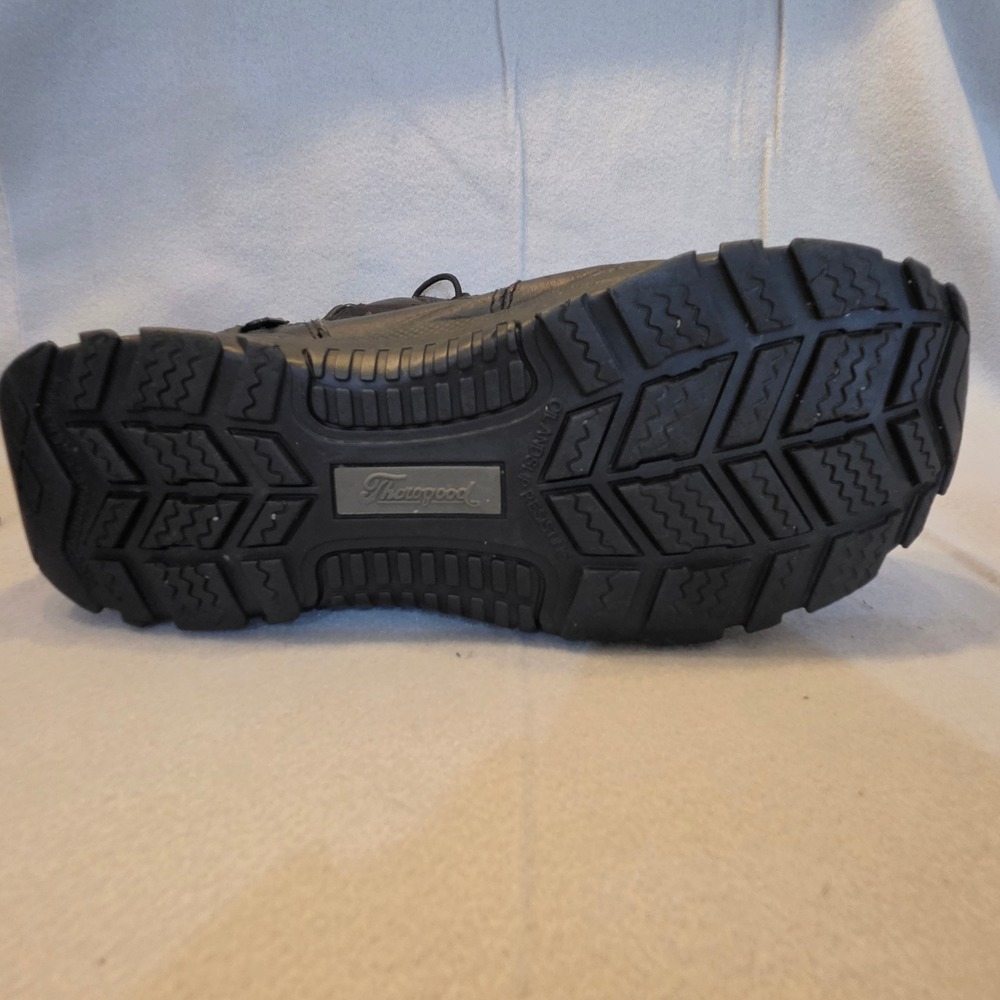 Thorogood Tactical Boots Mens 10 Black Good Side Zip Waterproof Duty Work Lug - Picture 6 of 13